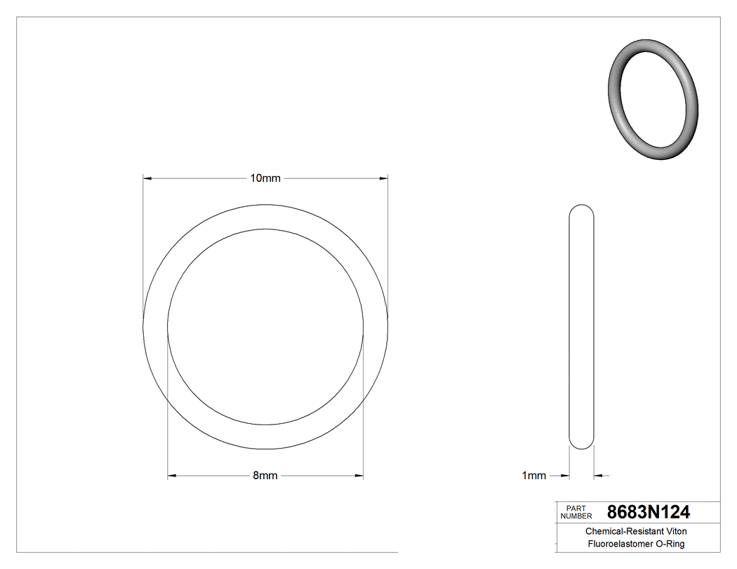 Technical drawing - 8683N124